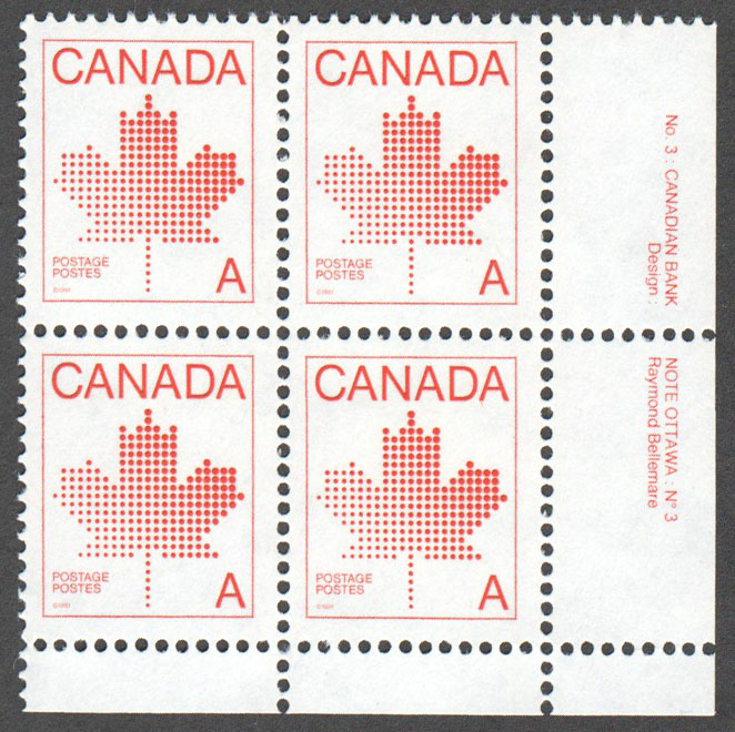 Canada Scott 907ii MNH PB LR Pl.3 - Click Image to Close